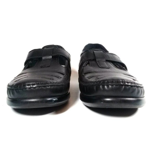 SAS Women's Roamer T-Strap Leather Slip-on Loafer - Picture 7 of 11